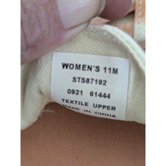 Sperry Women's Crest Vibe Rose Tie Dye Sneakers STS87192 SZ 11 - Picture 3 of 8